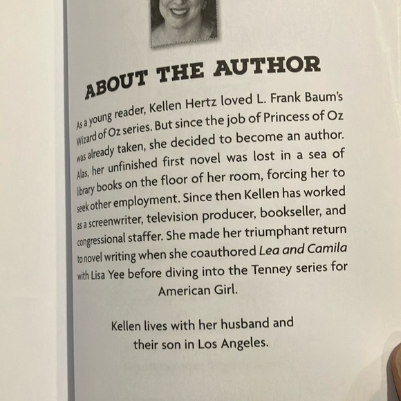 American Girl Tenney by Kellen Hertz Book - Picture 10 of 11